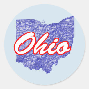 Adesivo Redondo Ohio
