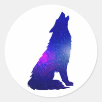 Oivamento do Lobo Espacial - Escolha a cor de fund