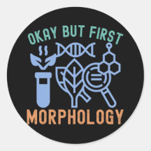 Ok mas primeiro a Morfologia, Ciência da Morfologi