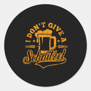 Adesivo Redondo Oktoberfes Não Dou Uma Cerveja Schnitzel Homens Mu