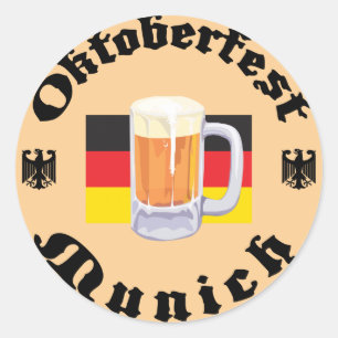 Adesivo Redondo Oktoberfest