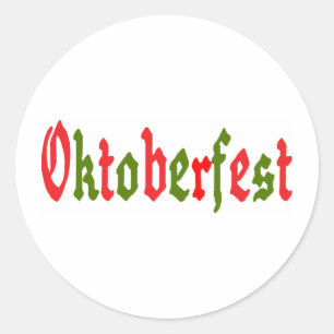 Adesivo Redondo Oktoberfest