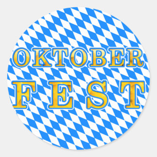 Adesivo Redondo Oktoberfest