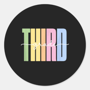 Adesivo Redondo Olá, Camisa De Terceiro Grau - Roupa Para Meninas 