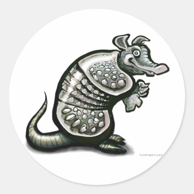 Adesivo Redondo Old Dillo (Frente)