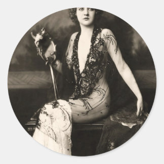 Adesivo Redondo oldhollywood1