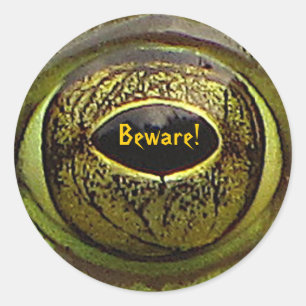 Adesivo Redondo Olho do sapo do Dia das Bruxas