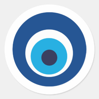 Adesivo Redondo olho grego