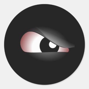 Adesivo Redondo Olho mau