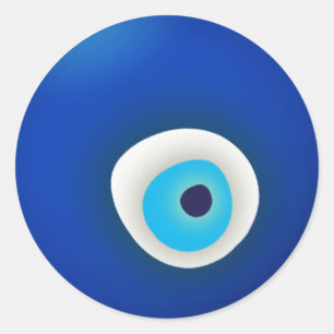 Adesivo Redondo Olho mau