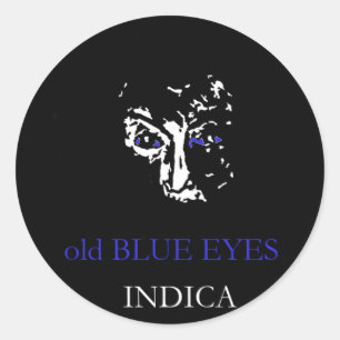 ADESIVO REDONDO OLHOS AZUIS ANTIGOS INDICA