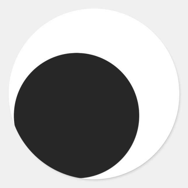 Adesivo Redondo Olhos Googly (borda) (Frente)