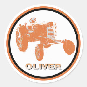 Adesivo Redondo Oliver Farming Decal
