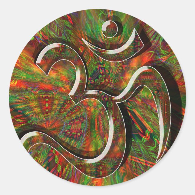 ADESIVO REDONDO OMDELICA-1 STICKER (Frente)