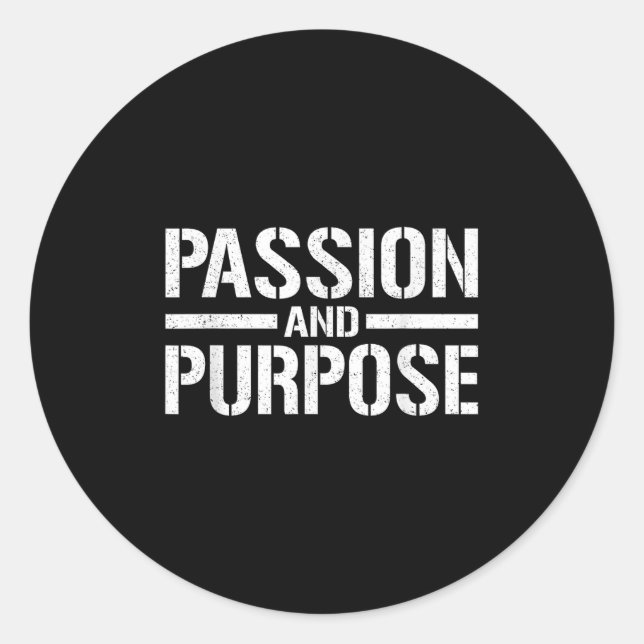 Adesivo Redondo On And Purse  (Frente)