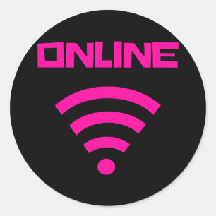 Adesivo Redondo On Line Stickers 2024