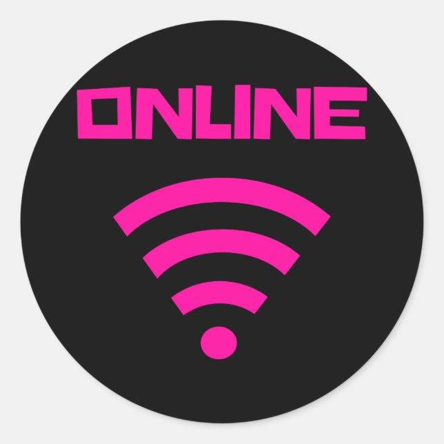 Adesivo Redondo On Line Stickers 2024 (Frente)