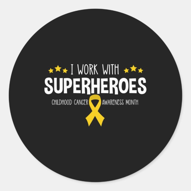 Adesivo Redondo Oncologia Pediátrica RN Enfermeira Oncologista Rib (Frente)