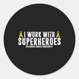 Adesivo Redondo Oncologia Pediátrica RN Enfermeira Oncologista Rib