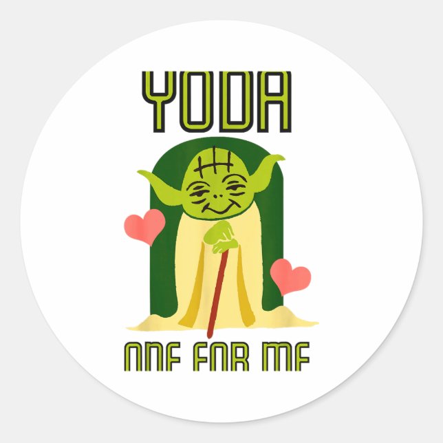 Adesivo Redondo One For Me Cute Valentines Day Disn  (Frente)