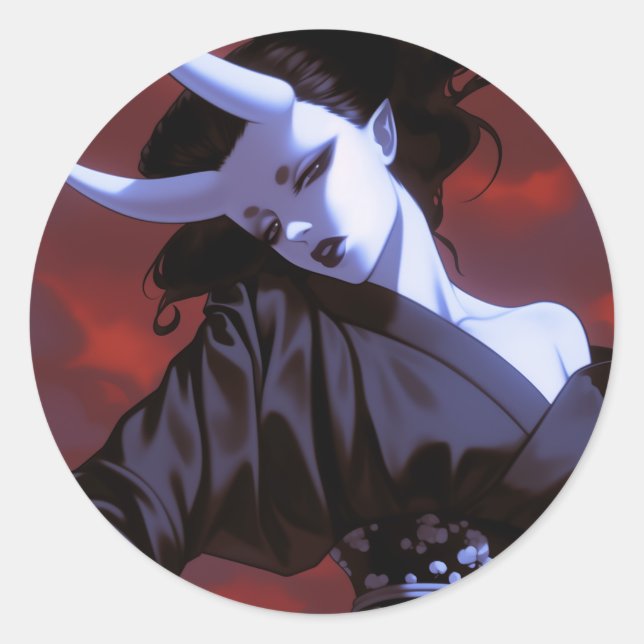 Adesivo Redondo Oni (Frente)