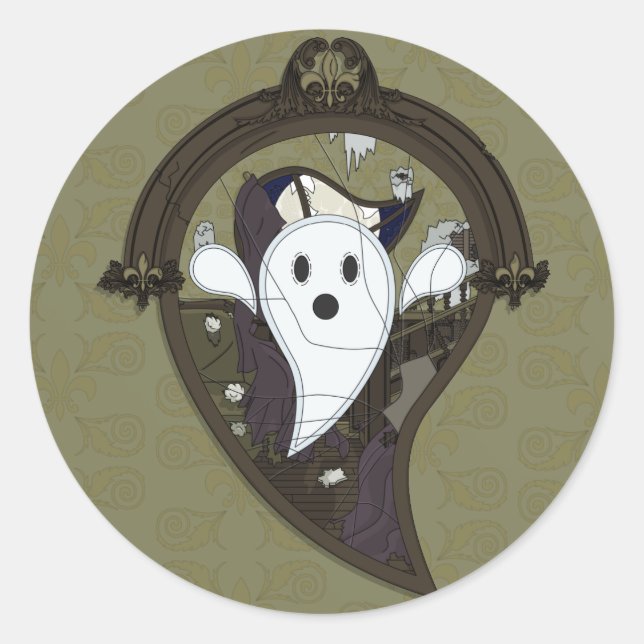 Adesivo Redondo Ooh Sticker (Frente)