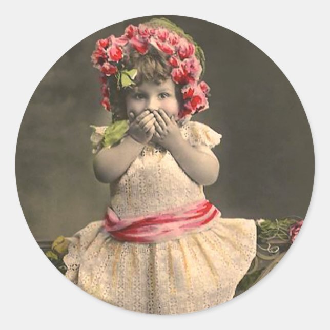 Adesivo Redondo Oops (Frente)