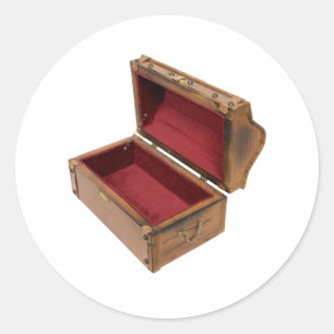 Adesivo Redondo OpenTreasureChest100309
