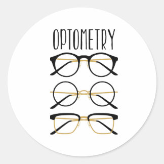 Adesivo Redondo Optometria