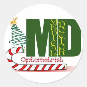ADESIVO REDONDO OPTOMETRISTA DE NATAL - MÉDICO