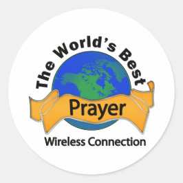 Adesivo Redondo Oração