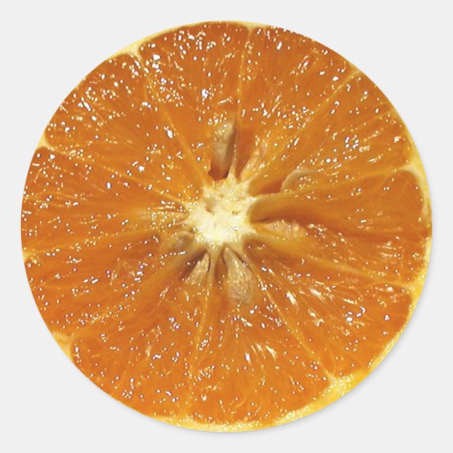 ADESIVO REDONDO ORANGE SLICE (Frente)