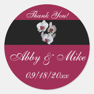 Adesivo Redondo Orchid Fantasy