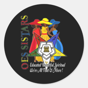 Adesivo Redondo Ordem Da Estrela Oriental Oes Ring Diva Sistar