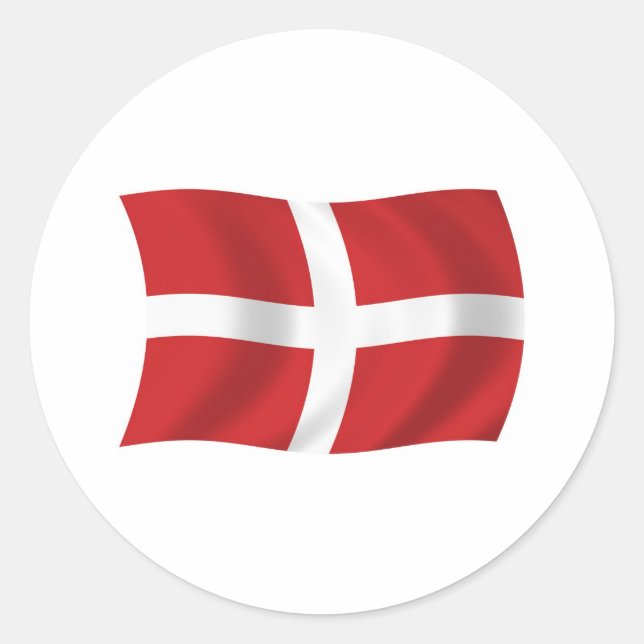 Adesivo Redondo Ordem Militar Soberana do Pavilhão de Malta (Frente)