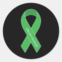 Adesivo Redondo Organ Donor