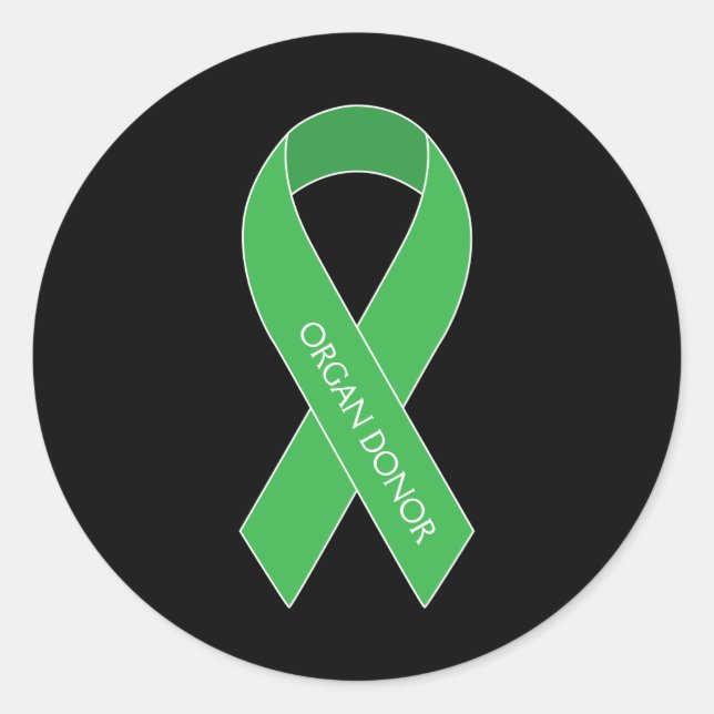 Adesivo Redondo Organ Donor (Frente)
