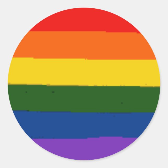 Adesivo Redondo orgulho (Frente)