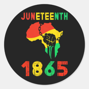Adesivo Redondo Orgulho 19 de junho Vestido