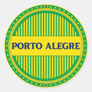Adesivo Redondo Orgulho da Cidade de Porto Alegre – Identidade Bra
