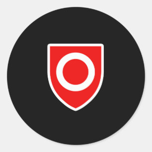 Adesivo Redondo Orgulho de propriedade