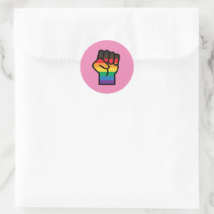 Adesivo Redondo Orgulho gay