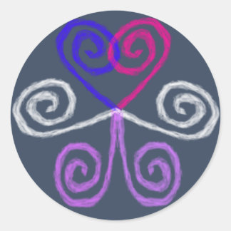 Adesivo Redondo Orgulho Intersexual