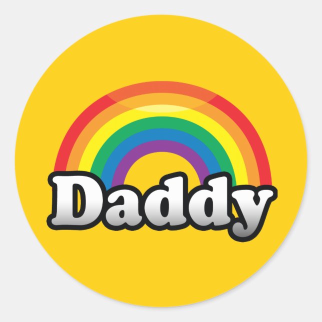 ADESIVO REDONDO ORGULHO PAPAI (Frente)
