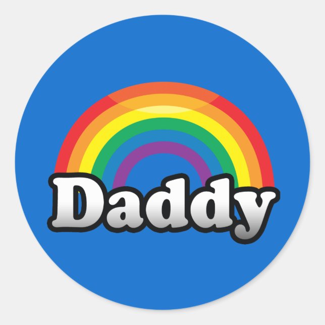 ADESIVO REDONDO ORGULHO PAPAI (Frente)