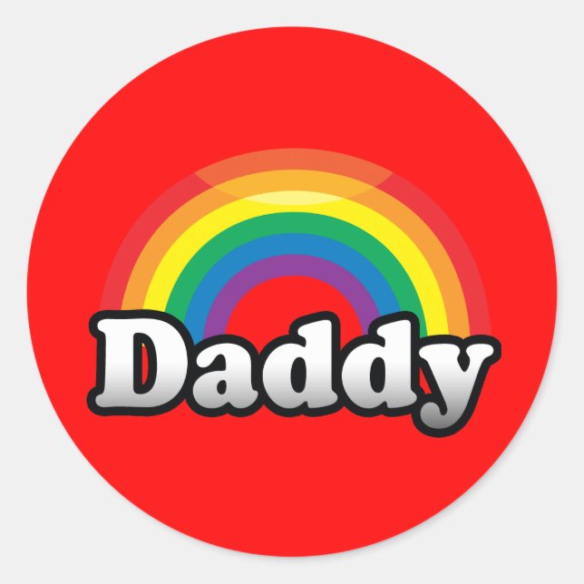 ADESIVO REDONDO ORGULHO PAPAI (Frente)