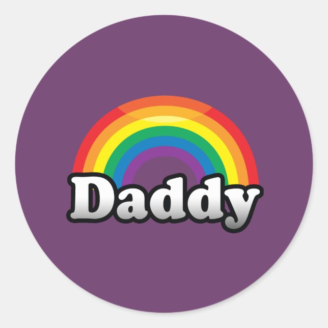 ADESIVO REDONDO ORGULHO PAPAI (Frente)