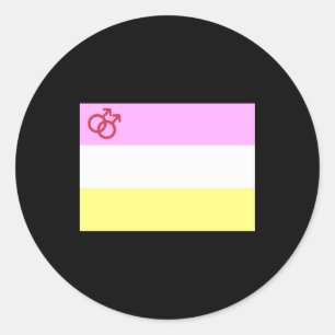 Adesivo Redondo Orgulho Twink