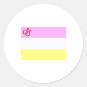 Adesivo Redondo Orgulho Twink