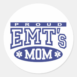 Adesivo Redondo Orgulhosa mãe da EMT